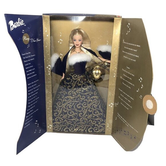 Ring in the New Year Barbie New Years 2001 #52742 Mattel Barbie new in box - Picture 1 of 9